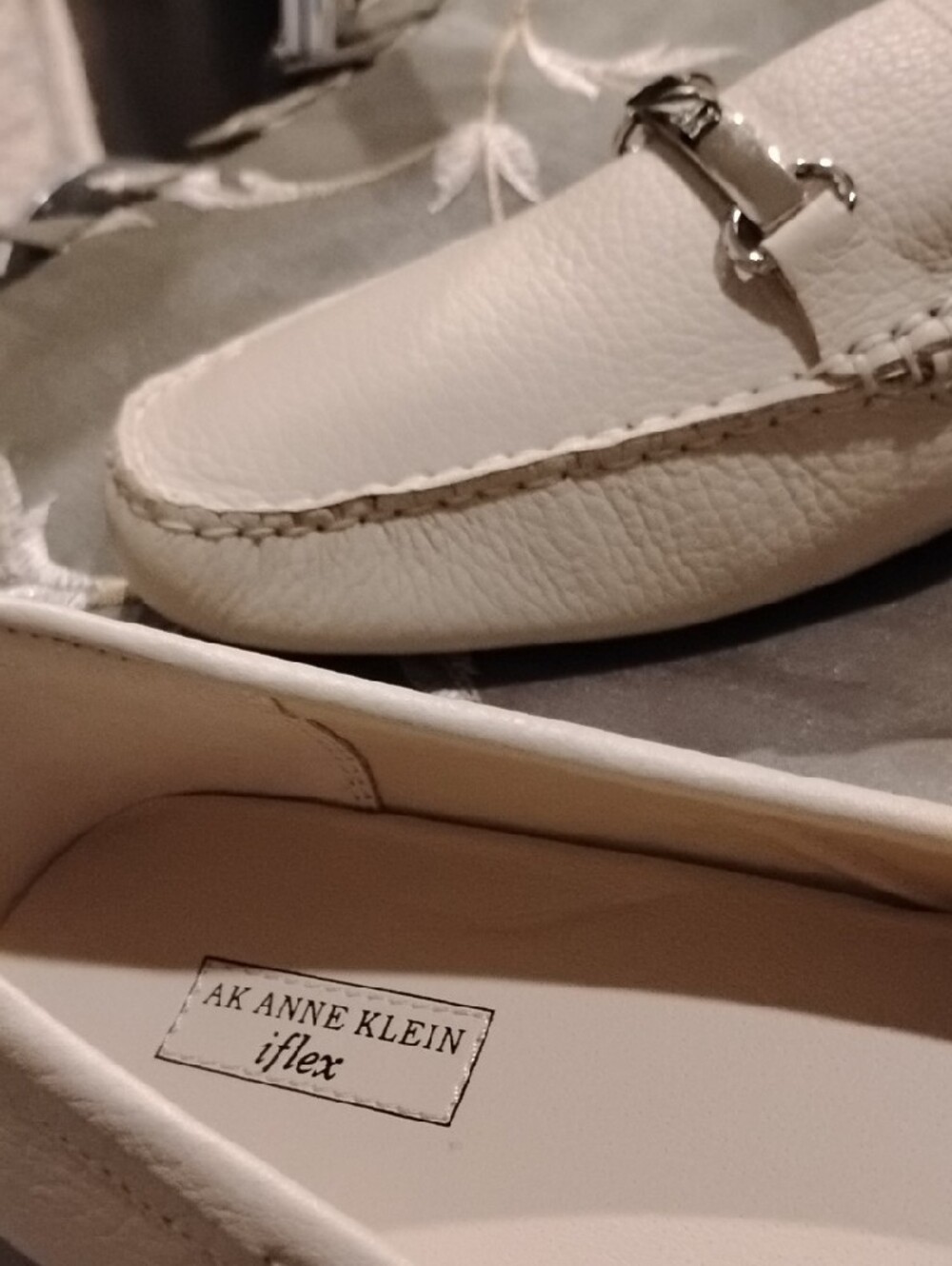 Elegant Anne Klein Leather Loafers New Size 11 - Picture 3 of 5